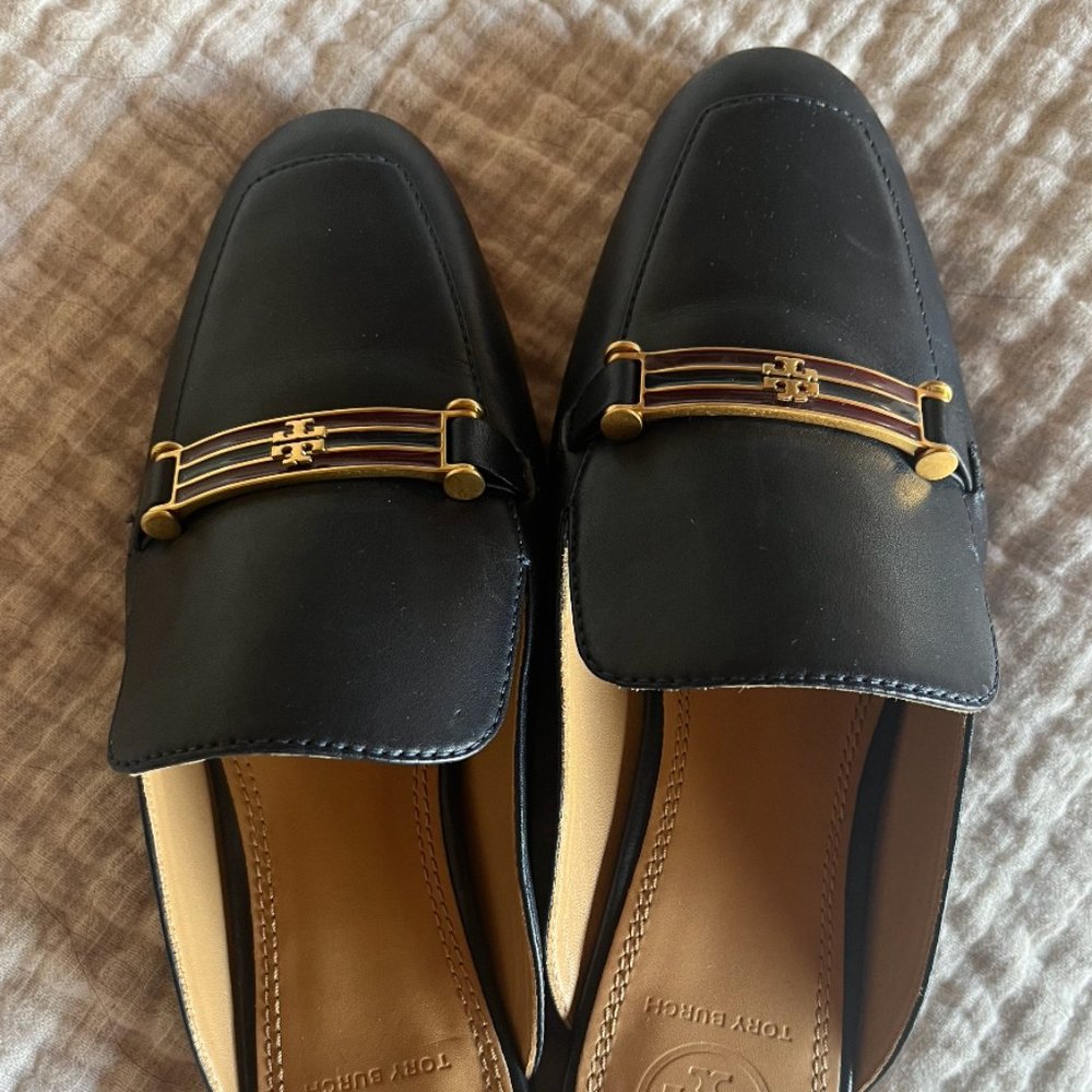 Tory Burch Amelia slides/loafers/mules (navy)